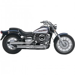 Ligne d'Echappement COBRA SLASH CUT YAMAHA XVS 650 DRAG STAR 1996-2014