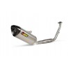 Ligne complete d'Echappement AKRAPOVIC RACING YAMAHA MT-125 2021 2