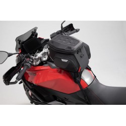 Sacoche de réservoir SW MOTECH à sangles PRO Enduro. 12 à 15 Litres avec  Support à sangles