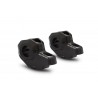 Kit réhausse de guidon moto avec déport SW MOTECH Ø 22mm H 30 mm. Recul de 21 mm 0