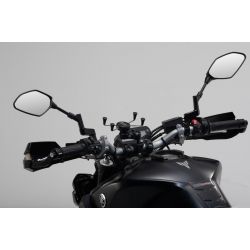 Kit support universel téléphone pour moto X-grip de SW MOTECH pour grands smartphones