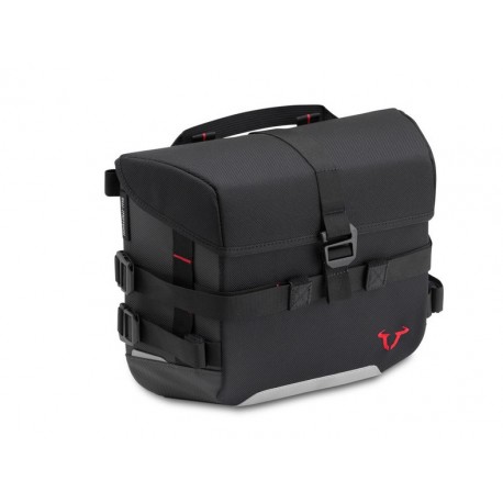 Sacoche cavalière moto sw motech SysBag 10 avec platine d'adaptation gauche. 10 litres