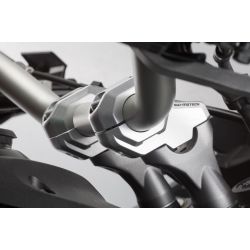 Kit réhausse de guidon moto SW MOTECH  diametre 28mm H 30mm Recule de 22mm