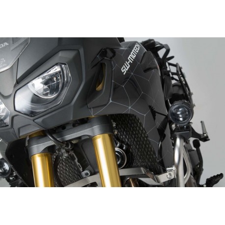 Kit feux longue portée sw motech pour moto + fixations vendu par paire  accessoires moto sw motech