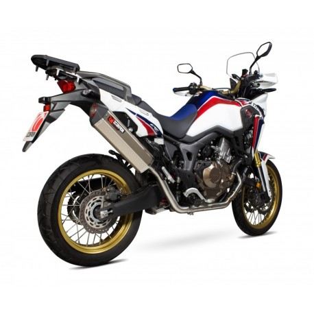 Ligne d'Echappement SCORPION RED POWER HONDA CRF 1000 L AFRICA TWIN 2016-2019