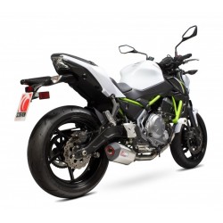 Ligne d'Echappement SCORPION Serket KAWASAKI Z650 2017-2021