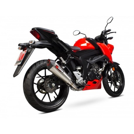 Ligne d'Echappement SCORPION RED POWER SUZUKI GSXS 125 2017-2021