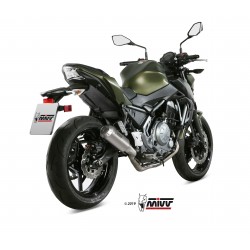 Ligne d'Echappement MIVV MK3 KAWASAKI Z650 NINJA 650 2017-2023