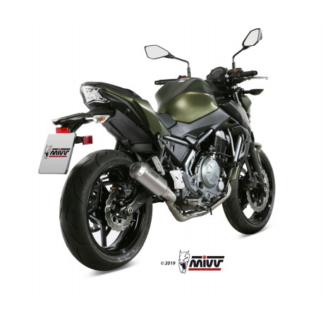 Ligne d'Echappement MIVV MK3 KAWASAKI Z650 NINJA 650 2017-2021