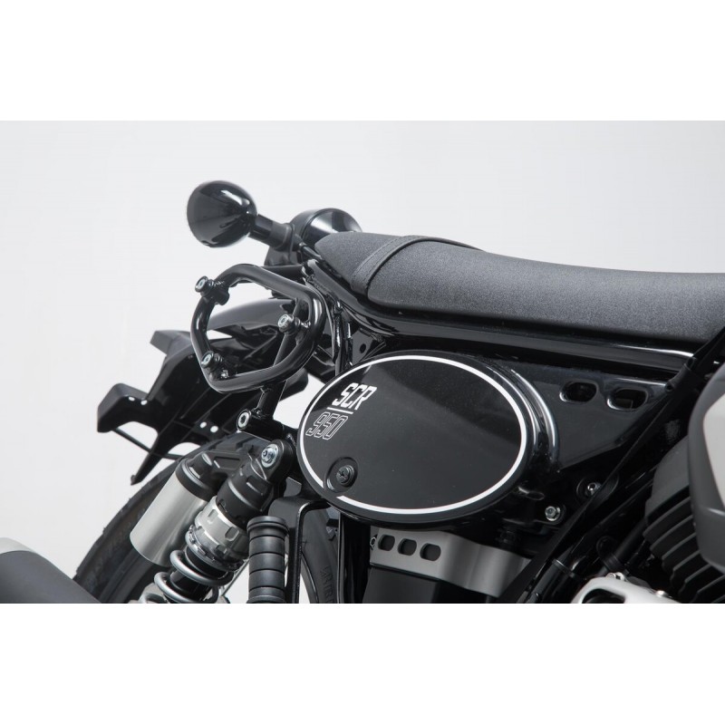 Legend Gear sacoche latérale moto vintage YAMAHA SCR 950 bagagerie