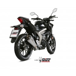 Ligne d'Echappement MIVV DELTA RACE SUZUKI GSXR 125 GSXS 125 2018-2024