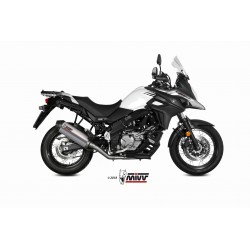 Ligne d'Echappement MIVV OVAL SUZUKI DL 650 V-STROM 2017-2024