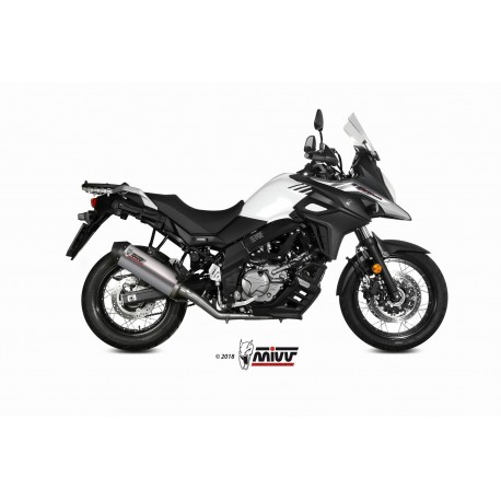 Ligne d'Echappement MIVV OVAL SUZUKI DL 650 V-STROM 