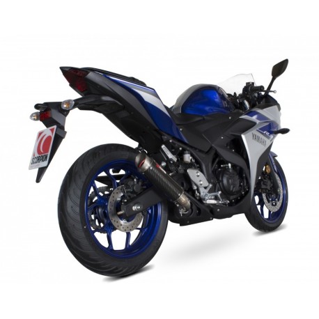 Echappement SCORPION RP 1 GP YAMAHA YZF-R3 2014-2020