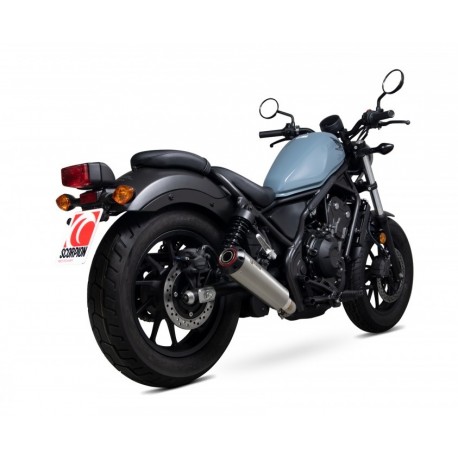 Echappement SCORPION SERKET TAPER HONDA CMX 500 REBEL 2017-2019