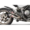 Echappement Qd Exhaust TWIN GUNSHOT DUCATI 1260 MULTISTRADA 2018-2020 2