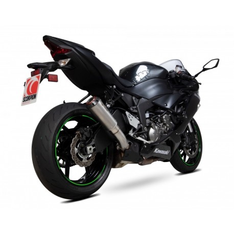 Echappement SCORPION RED POWER KAWASAKI ZX6R 2019-2020