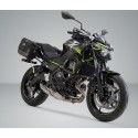 Kit sacoche latérale SW MOTECH Legend Gear LC - Black Edition KAWASAKI Z650 2016-2021
