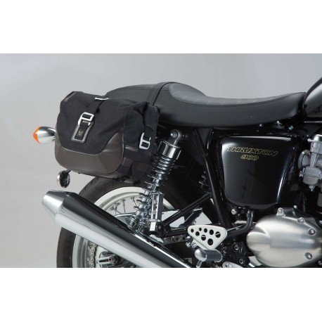 Kit sacoche latérale SW MOTECH Legend Gear LC - Black Edition TRIUMPH 865 BONNEVILLE 900 THRUXTON