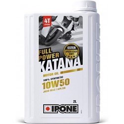 Huile moteur Ipone FULL POWER KATANA - 10W50 100% synthése - 2 LITRES