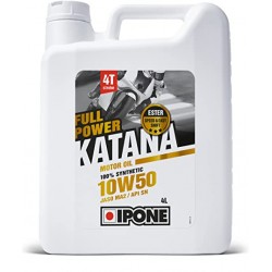 Huile moteur Ipone FULL POWER KATANA - 10W50 100% synthése - 4 LITRES