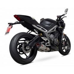 Echappement SCORPION RED POWER SERKET TRIUMPH 765 STREET TRIPLE 2020-2021