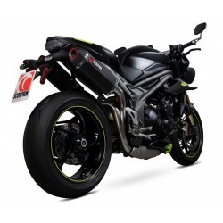 Echappement SCORPION RED POWER SERKET TRIUMPH 1050 SPEED TRIPLE 2018-2020