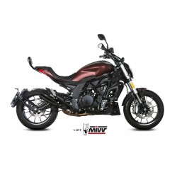 Echappement MIVV DOUBLE GUN BENELI 502 C 2019-2022