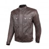 Veste moto cuir GMS AUSTIN EVO 3