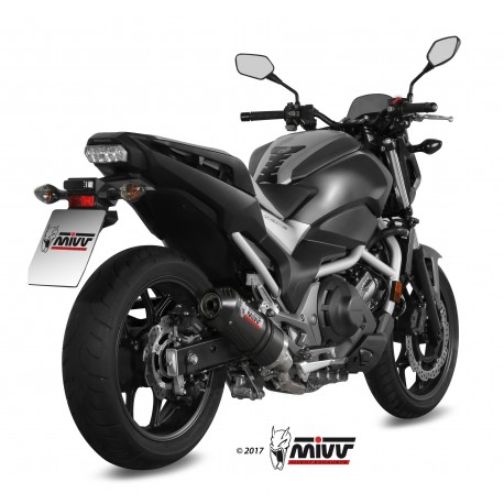 Echappement MIVV OVAL HONDA INTEGRA 750 NC750S NC750X 2017-2018