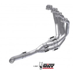 Collecteur d'échappement décatalysé KAWASAKI Z900 A2 2017-2023 Z900 FULL 2017-2019