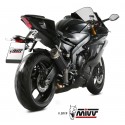 Echappement MIVV GP PRO position haute YAMAHA YZF-R6 2017-2021