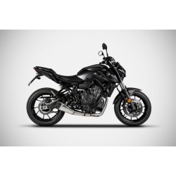 Ligne d'Echappement Zard homologué YAMAHA MT-07 2017-2023 XSR700 2017-2023