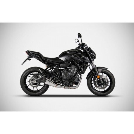 Ligne d'Echappement Zard homologué YAMAHA MT-07 2021