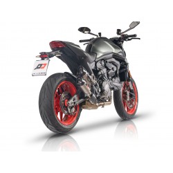 Echappement Qd Exhaust TWIN GUNSHOT DUCATI 937 MONSTER 2021-2024