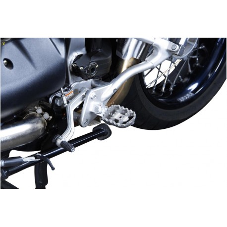 Repose pied réglable SW MOTECH ION BMW G310R HONDA VARADERO KTM DUKE MOTO GUZZI V85TT STELVIO SUZUKI V-STROM
