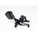 Commandes reculées réglables GILLES VCR38GT KAWASAKI Z750 Z750R 2007-2012 Z1000 2007-2009
