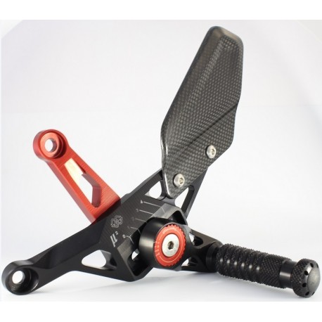 Commandes reculées réglables GILLES MUE2 MV AGUSTA 675 BRUTALE 800 BRUTALE 2012-2016