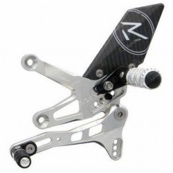 Commande reculées réglables / repliables LIGHTECH sélection standard et inversée BMW S1000RR 2015-2019 S1000R 2017-2018