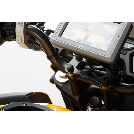 Support GPS pour guidon moto SW MOTECH BMW / Honda / Suzuki