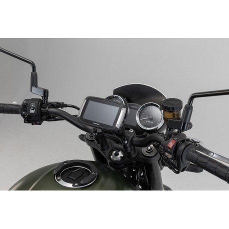 Support GPS pour cockpit SW MOTECH KAWASAKI Z900RS 2017-2020