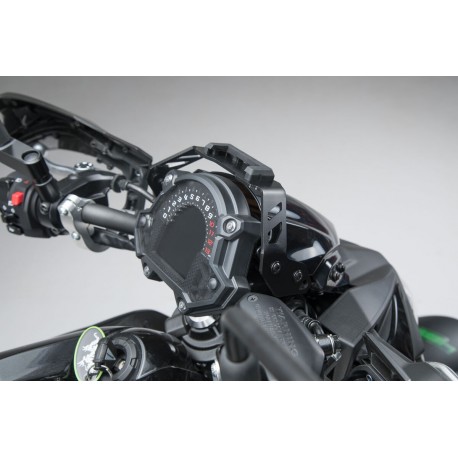 Support GPS pour cockpit SW MOTECH KAWASAKI Z650 2016-2019