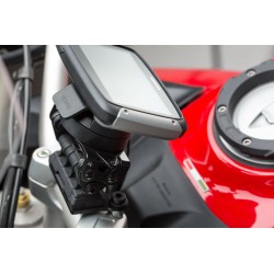 Support GPS SW MOTECH pour guidon moto DUCATI MULTISTRADA MULTISTRADA V2