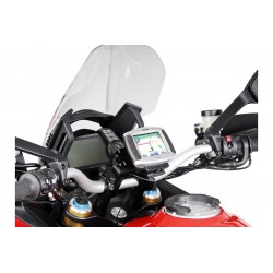 Support GPS SW MOTECH pour guidon moto DUCATI 1200 MULTISTRADA 2010-2014