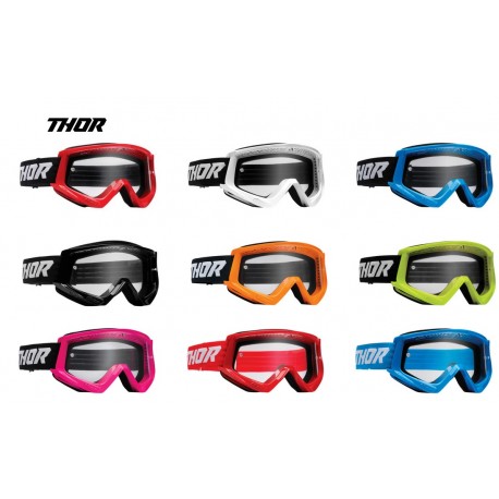 Lunette / Masque cross couleur NOIR / enduro moto quad