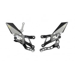 Commandes reculées fixes LIGHTECH sélection standard YAMAHA YZF-R3 2015-2021