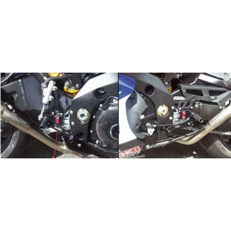 Commandes reculées LSL SUZUKI GSXR 1000 2007-2008