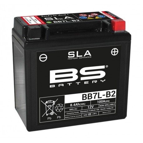 Batterie BS BATTERY SLA YB7L-B2 BB7L-B2
