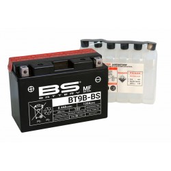 Batterie moto BS BATTERY Haute-performance 12 Volts YT9B-BS BT9B