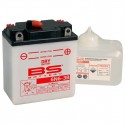 Batterie moto BS BATTERY 6 volts Renforcée 6N6-3B